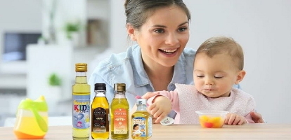 Hướng dẫn cách sử dụng dầu ăn cho trẻ