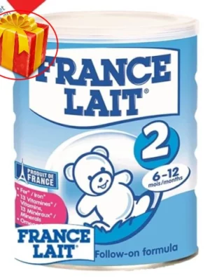 Sữa France Lait 2 (Dành cho trẻ từ 6-12 tháng) 900g (Tích điểm)
